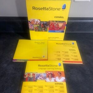 Amazon Rosetta Stone Language-Learning Software in Yellow